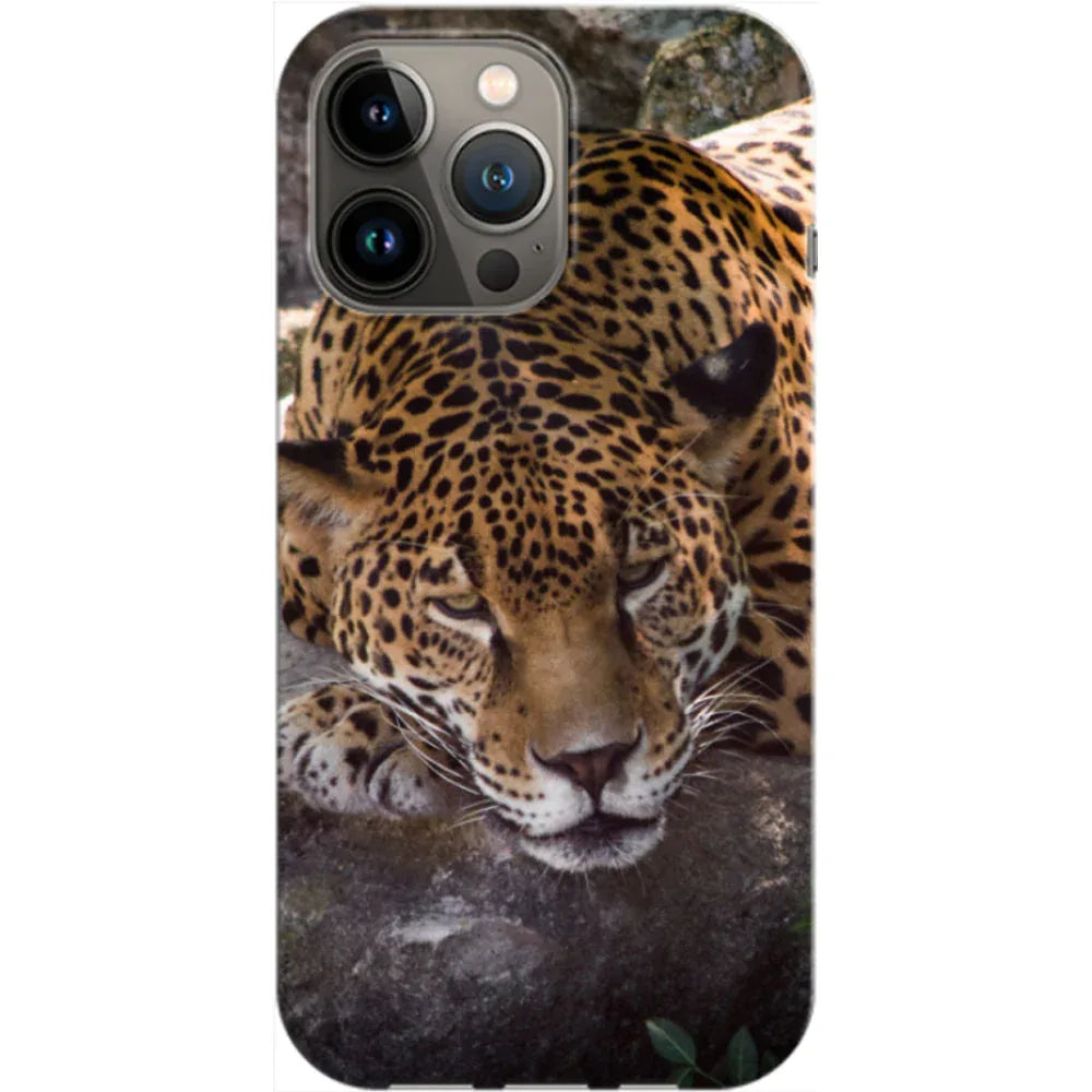 Husa compatibila cu Apple iPhone 14 Pro model Leopard, Silicon, TPU, Viceversa - Viceversa