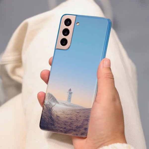 Husa compatibila cu Samsung Galaxy S21 FE model Lighthouse, Silicon, TPU, Viceversa