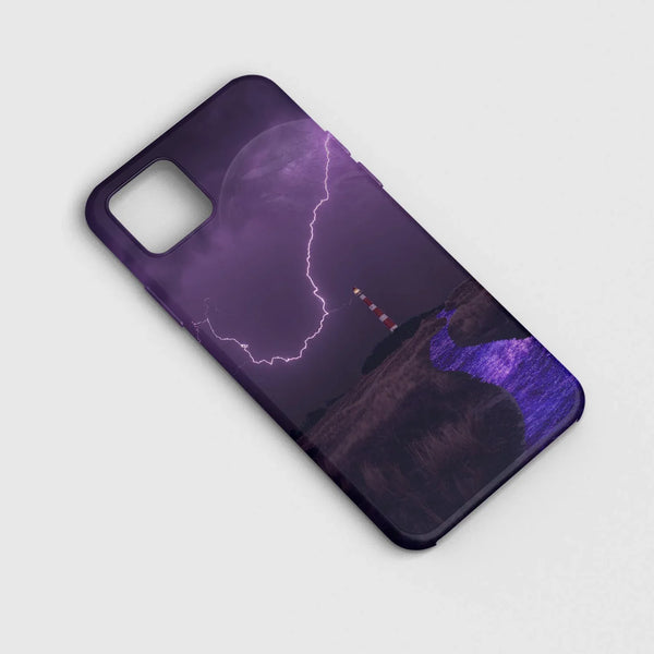 Husa compatibila cu Apple iPhone 12 Mini model Lightning storm,Silicon, Tpu, Viceversa - Viceversa