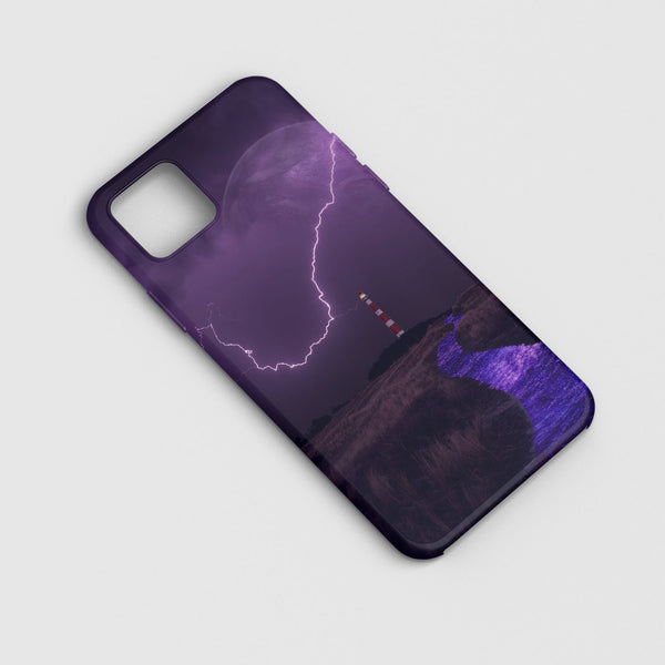 Husa compatibila cu Apple iPhone 12 Mini model Lightning storm,Silicon, Tpu, Viceversa