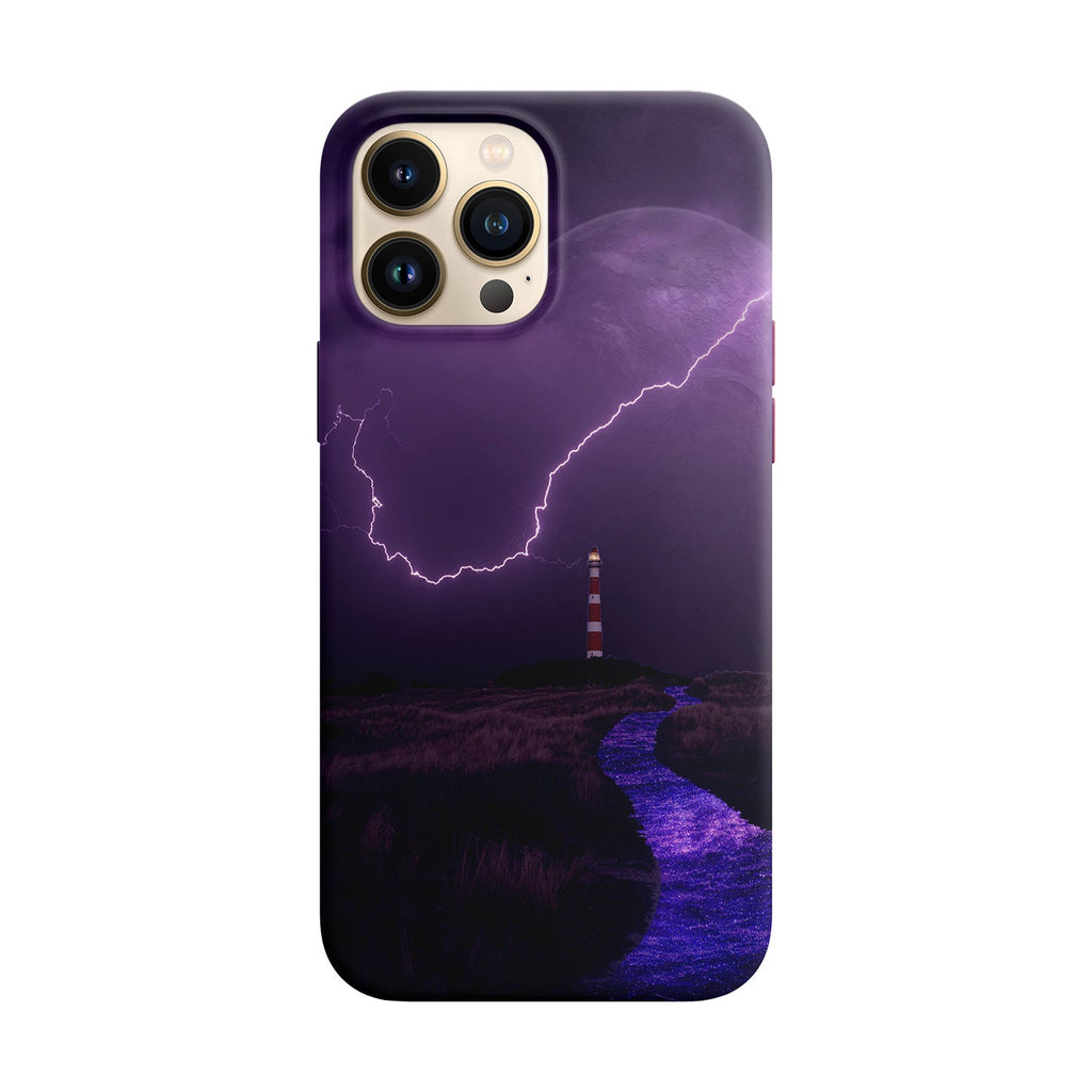 Husa compatibila cu Apple iPhone 13 Mini model Lightning storm,Silicon, Tpu, Viceversa