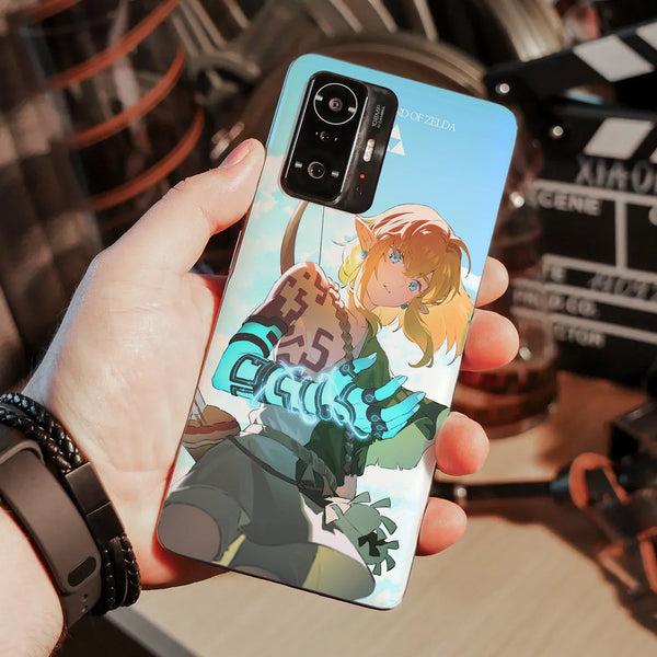 Husa compatibila cu Xiaomi Mi 11 Lite model Link Legend of Zelda, Silicon, TPU, Viceversa