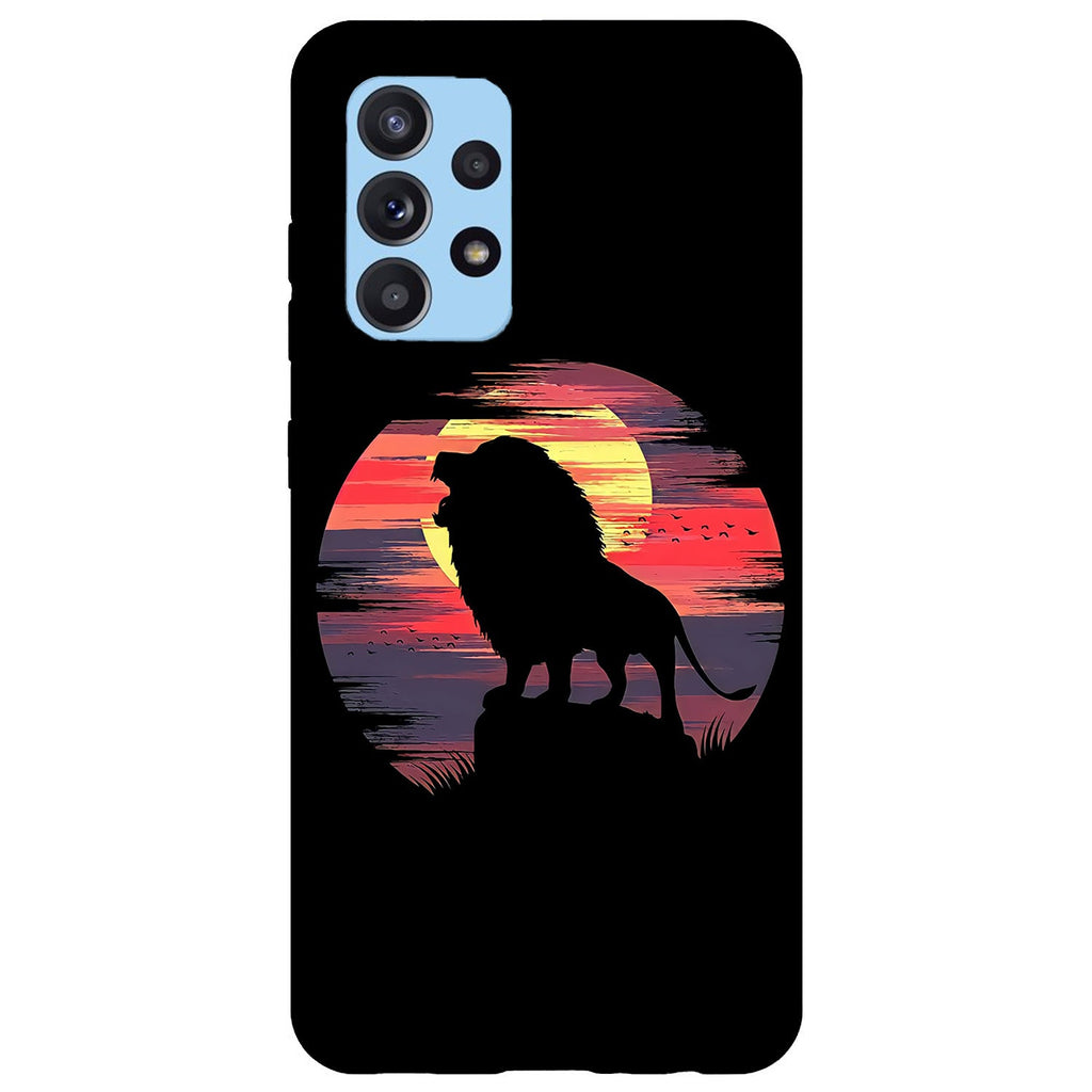 Husa Samsung Galaxy Galaxy A72 model Lion King, Silicon, TPU, Viceversa