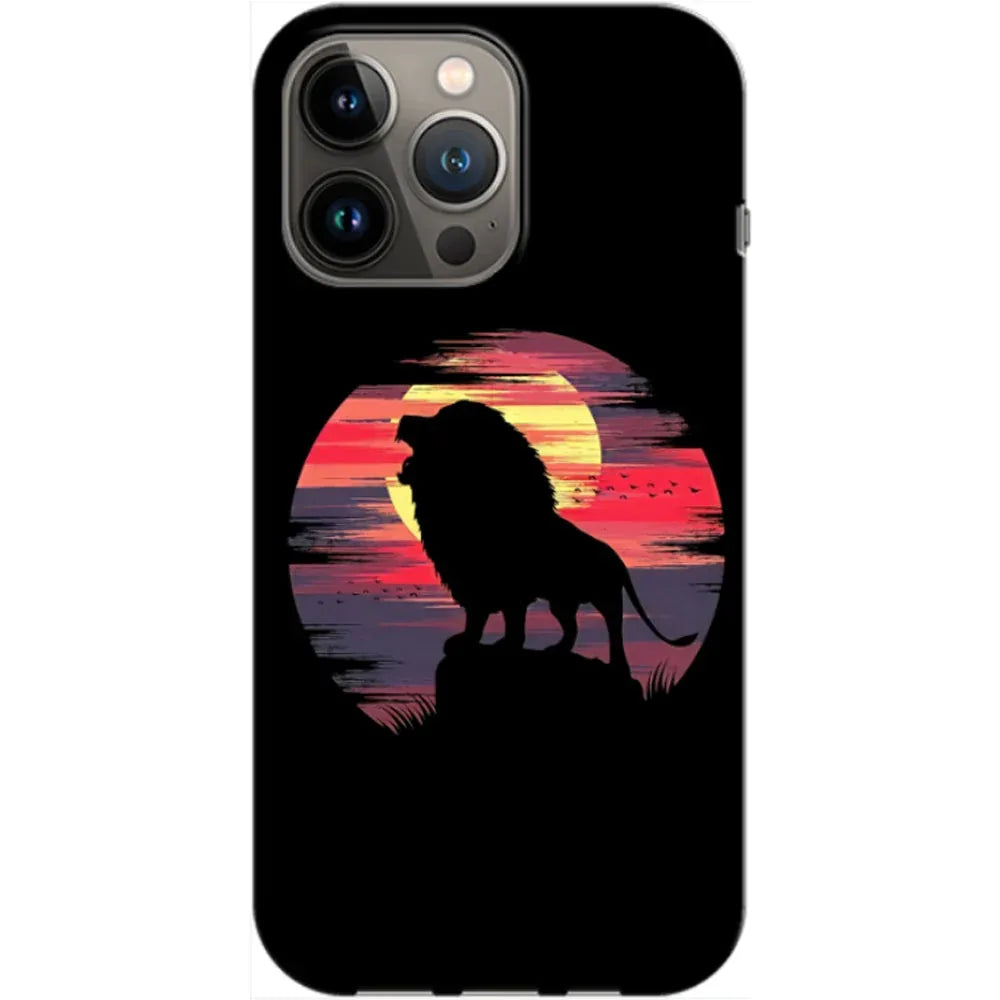 Husa Apple iPhone 12 / iPhone 12 Pro model Lion King, Silicon, TPU, Viceversa - Viceversa