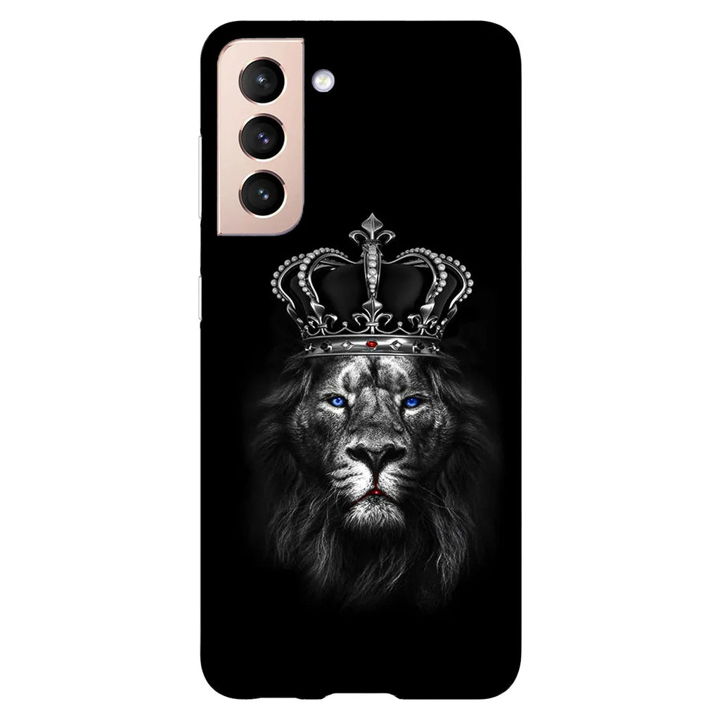 Husa compatibila cu Samsung Galaxy S21 model Lion King, Silicon, TPU, Viceversa - Viceversa