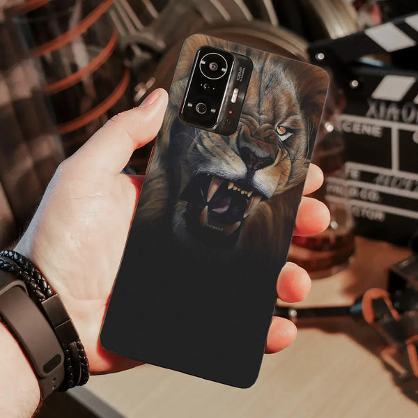 Husa compatibila cu Poco F3 model Lion Roar, Silicon, TPU, Viceversa - Viceversa