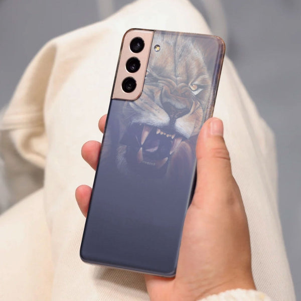 Husa Samsung Galaxy S21 FE model Lion Roar, Silicon, TPU, Viceversa