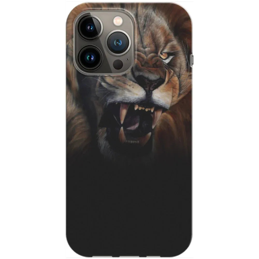 Husa Apple iPhone 12 / iPhone 12 Pro model Lion Roar, Silicon, TPU, Viceversa - Viceversa