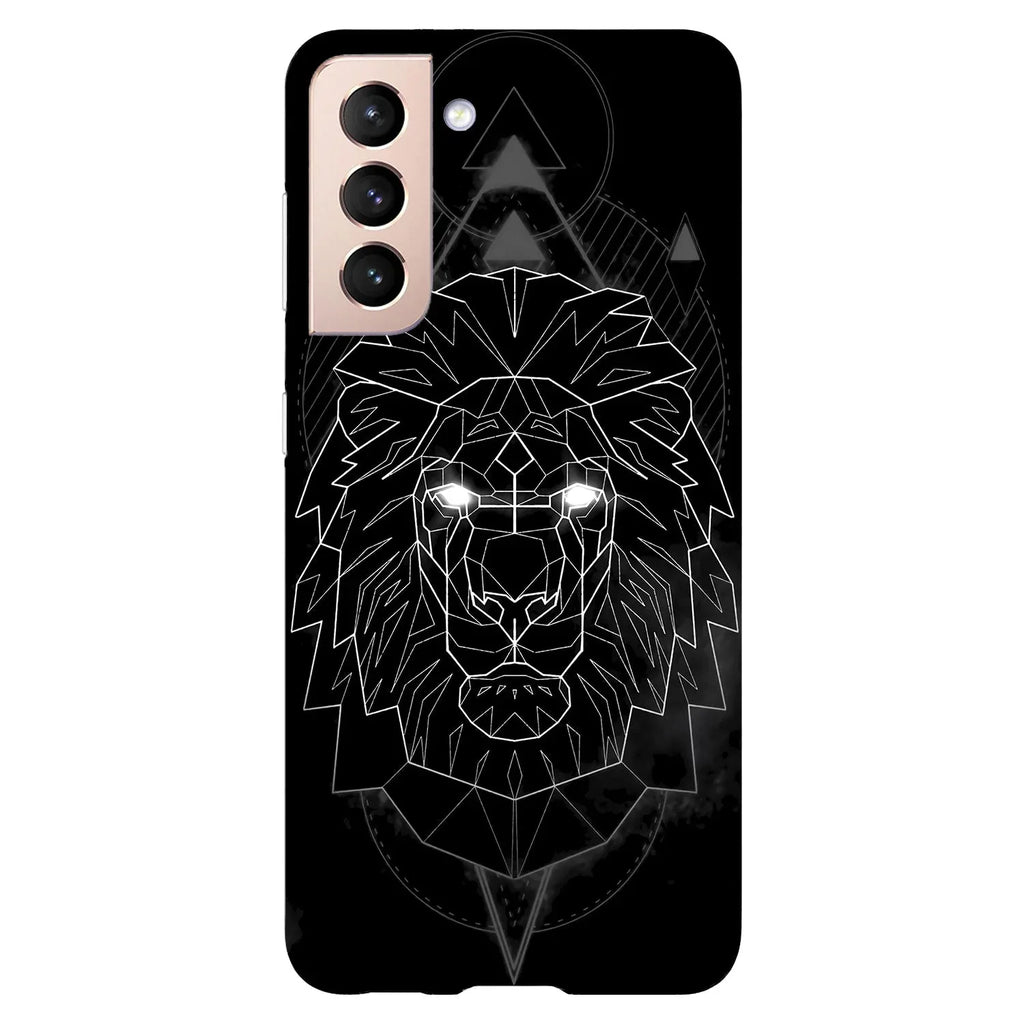 Husa compatibila cu Samsung Galaxy S21 model Lion touch, Silicon, TPU, Viceversa - Viceversa