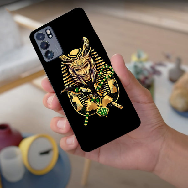 Husa compatibila cu Oppo Reno 5 4G model Loki Tut Variant, Silicon, TPU, Viceversa