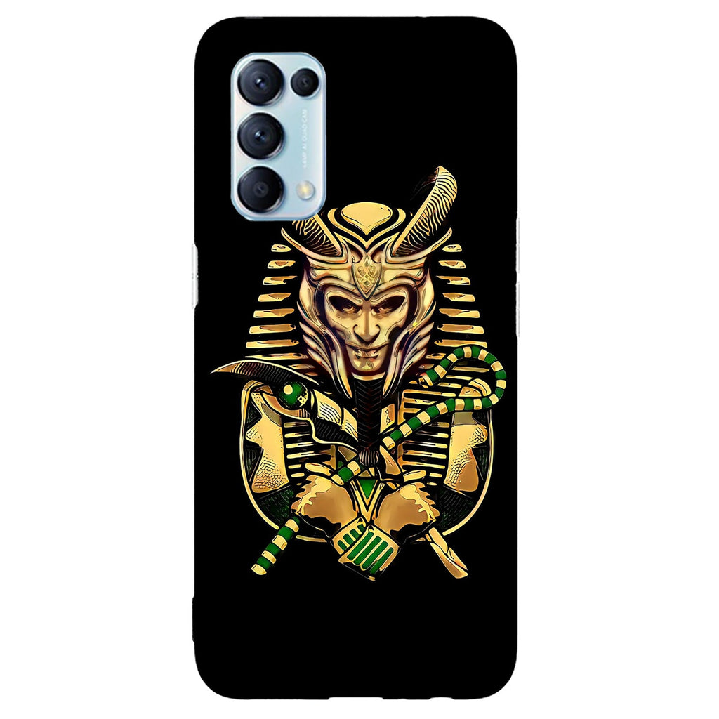 Husa compatibila cu Oppo Reno 5 4G model Loki Tut Variant, Silicon, TPU, Viceversa