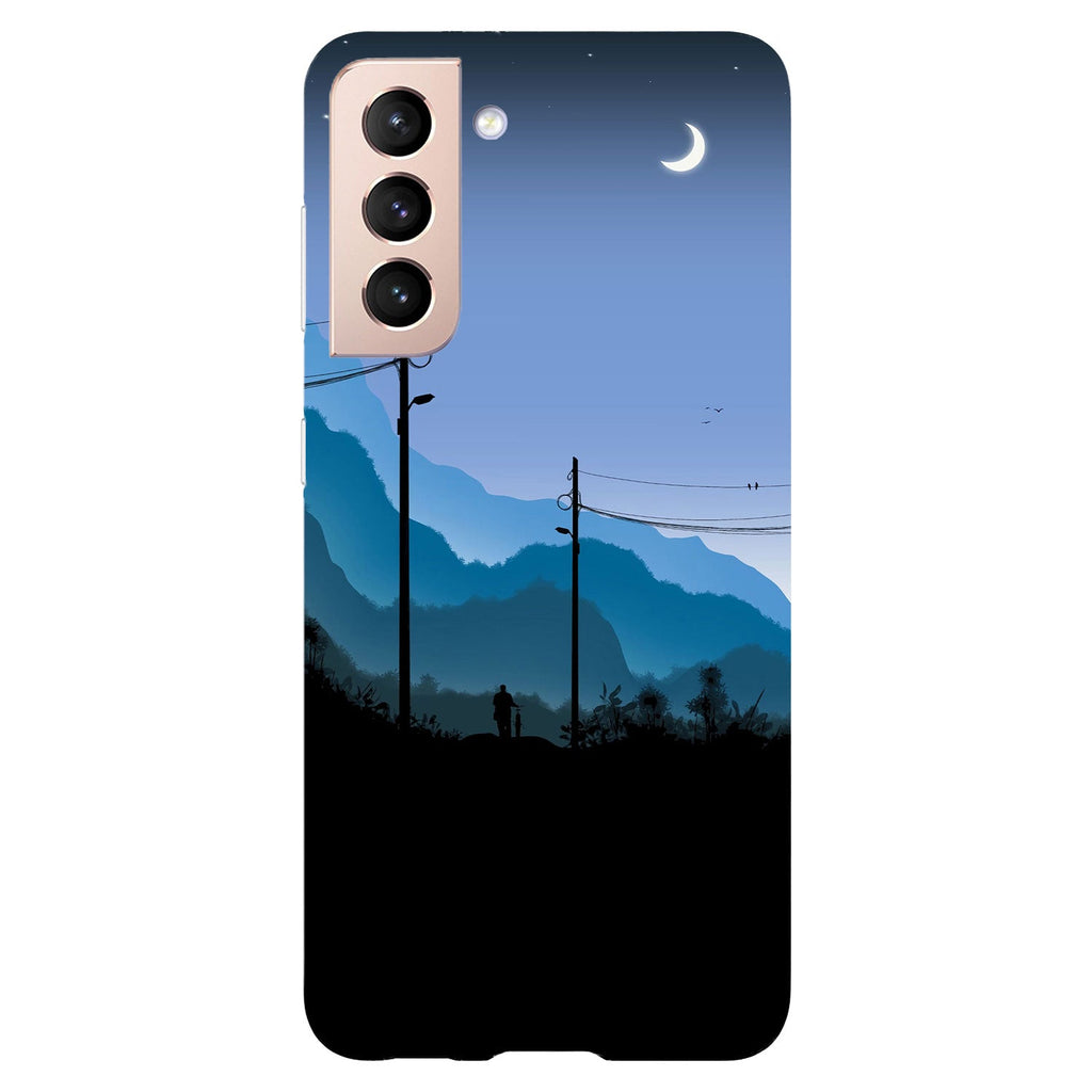 Husa compatibila cu Samsung Galaxy S21 FE model Lone Walker, Silicon, TPU, Viceversa