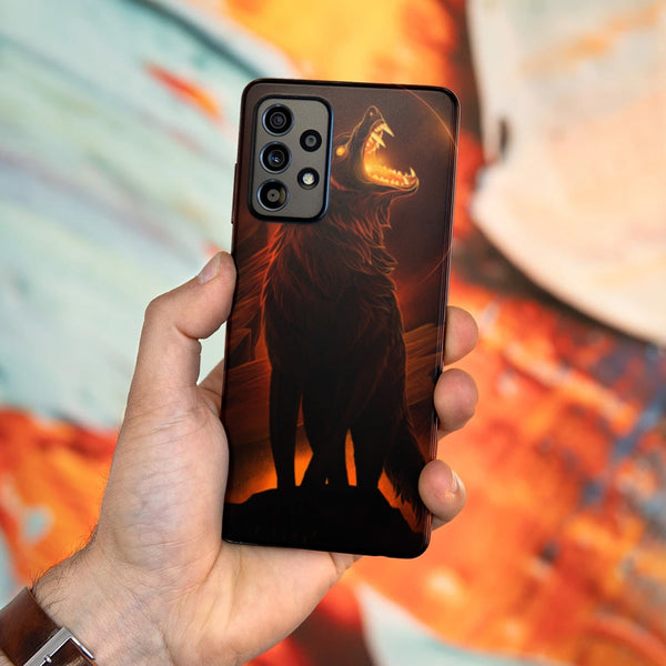 Husa compatibila cu Samsung Galaxy A73 5G model Lone Wolf, Silicon, TPU, Viceversa