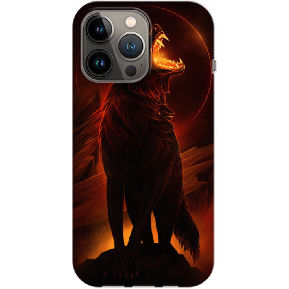 Husa Apple iPhone 13 Pro model Lone Wolf, Silicon, TPU, Viceversa