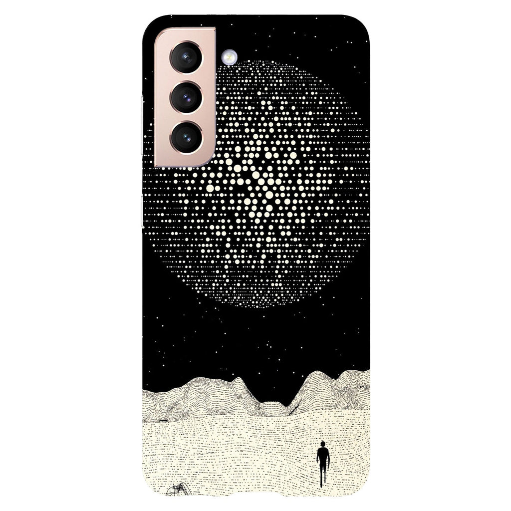 Husa compatibila cu Samsung Galaxy S21 FE model Lost in cosmos, Silicon, TPU, Viceversa