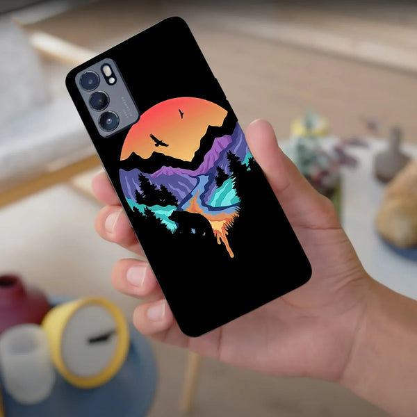 Husa compatibila cu Oppo Find X3 model Lovely Nature, Silicon, TPU, Viceversa - Viceversa