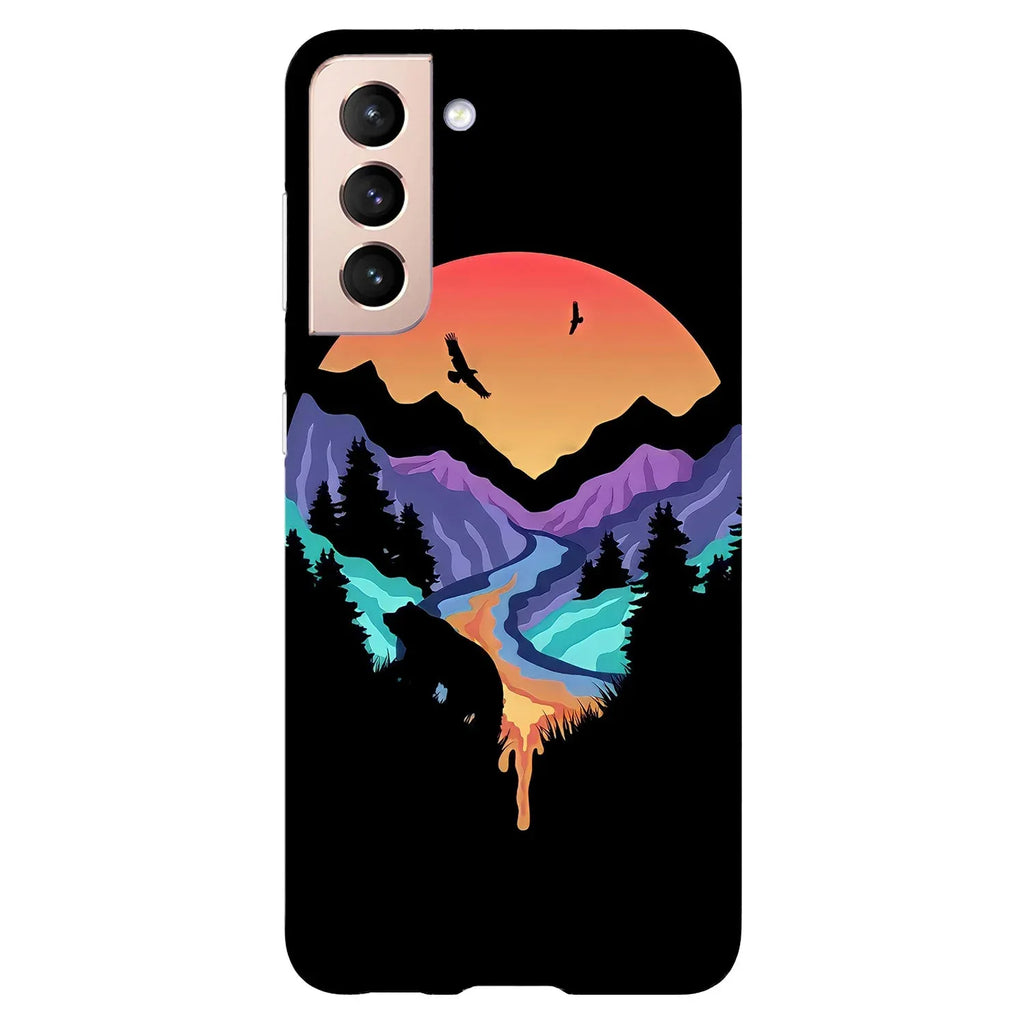 Husa Samsung Galaxy S21 FE model Love Outer Space, Silicon, TPU, Viceversa - Viceversa