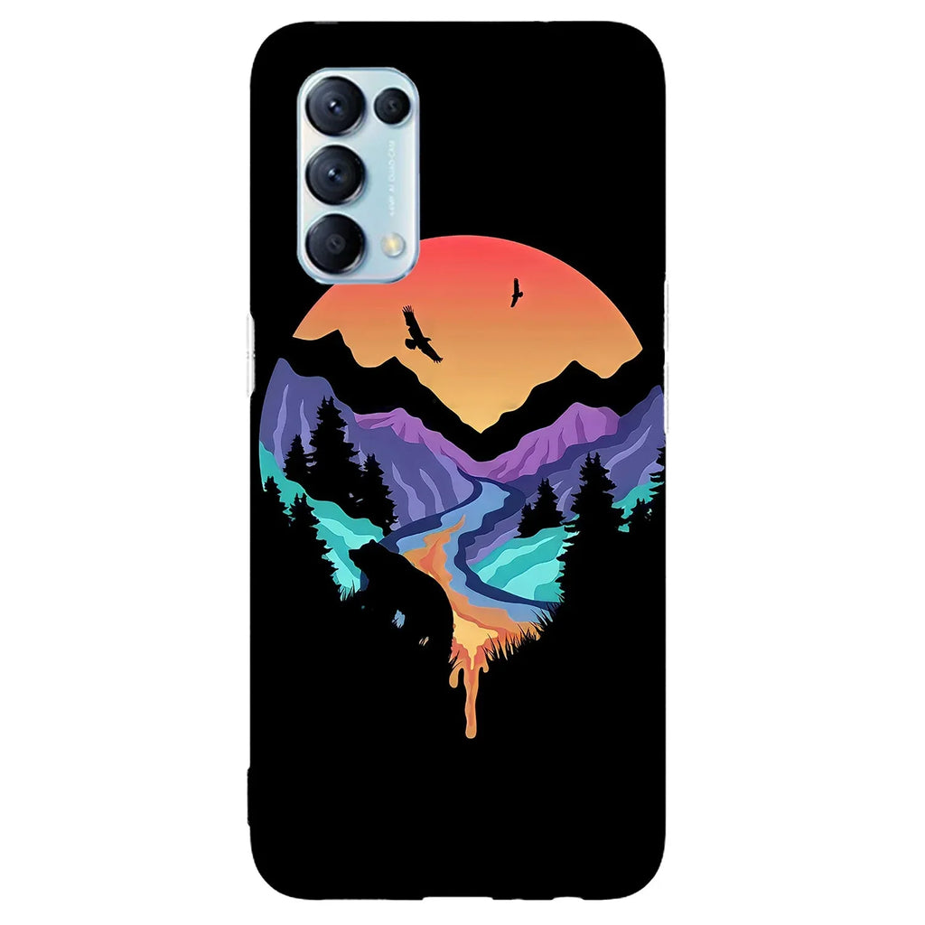 Husa compatibila cu Oppo Reno 4Z model Lovely Nature, Silicon, TPU, Viceversa - Viceversa