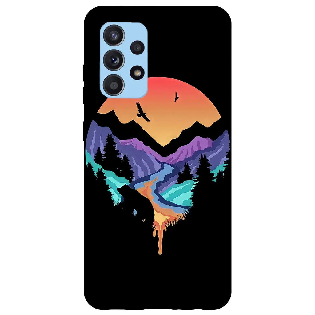 Husa compatibila cu Samsung Galaxy A22 4G model Lovely Nature, Silicon, TPU, Viceversa - Viceversa