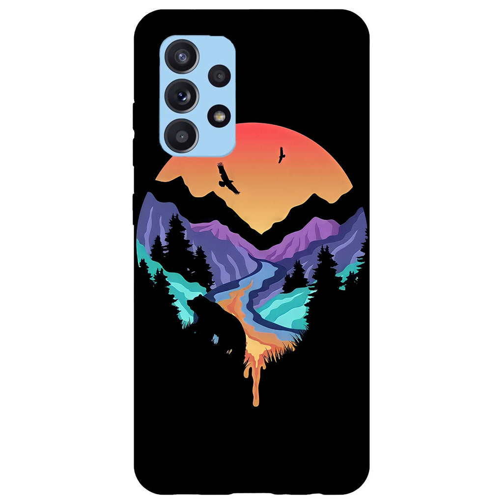 Husa Samsung Galaxy Galaxy A72 model Lovely Nature, Silicon, TPU, Viceversa