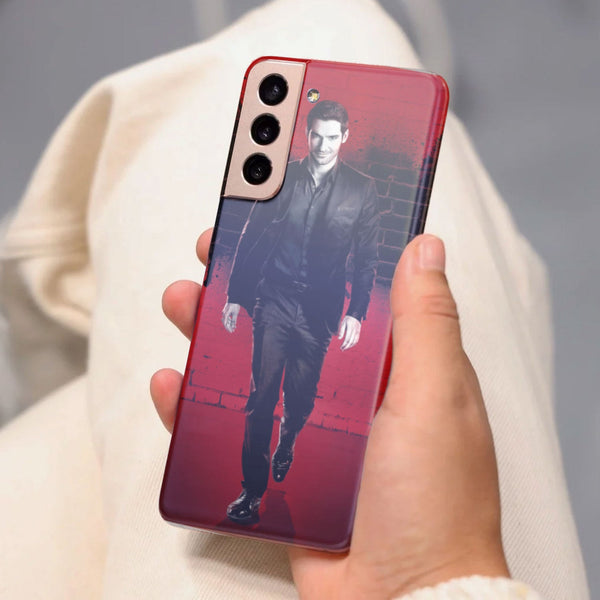 Husa compatibila cu Samsung Galaxy S21 FE model Lucifer, Silicon, TPU, Viceversa