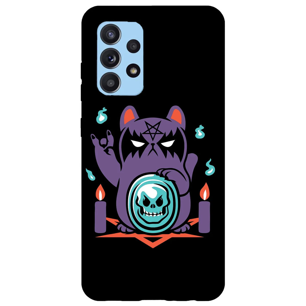 Husa compatibila cu Samsung Galaxy A53 5G model Magic cat, Silicon, TPU, Viceversa - Viceversa
