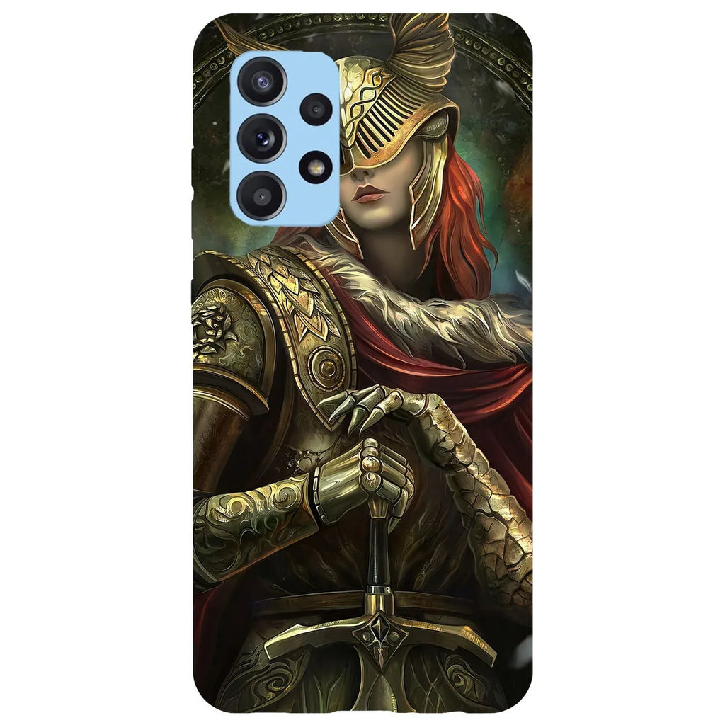 Husa compatibila cu Samsung Galaxy A22 5G model Malenia Blade of Miquella Elden Ring, Silicon, TPU, Viceversa - Viceversa