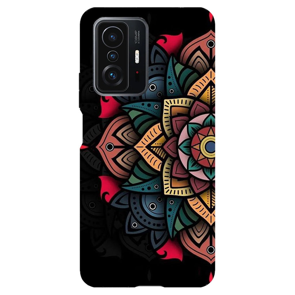 Husa compatibila cu Xiaomi Mi 11 Lite model Mandala Art, Silicon, TPU, Viceversa