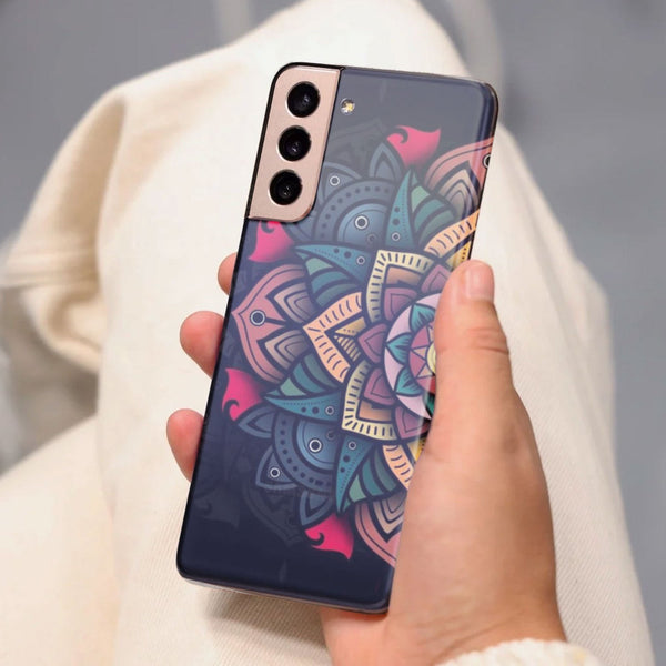 Husa Samsung Galaxy S21 FE model Mandala Art, Silicon, TPU, Viceversa