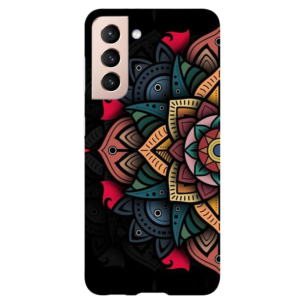 Husa Samsung Galaxy S21 FE model Mandala Art, Silicon, TPU, Viceversa
