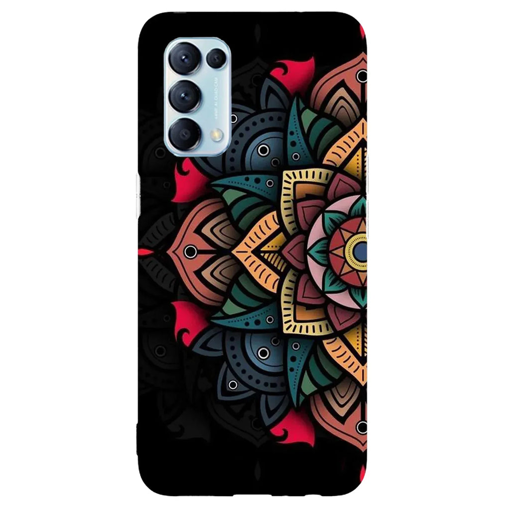 Husa compatibila cu Oppo Reno 6 Pro 5G model Mandala Art, Silicon, TPU, Viceversa - Viceversa