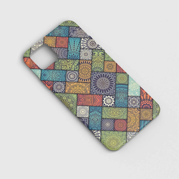 Husa compatibila cu Apple iPhone 11 Pro model Mandala Tiles, Silicon, TPU, Viceversa - Viceversa
