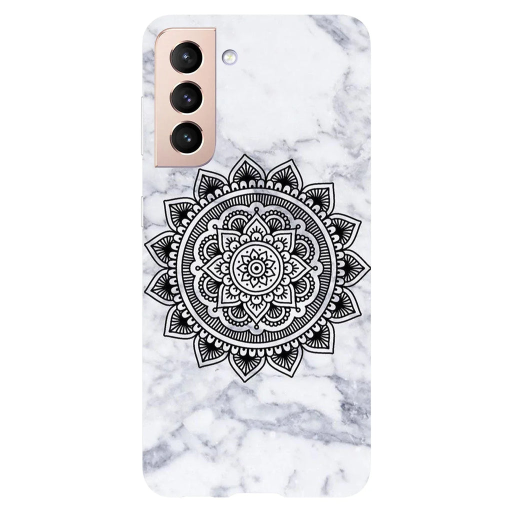 Husa compatibila cu Samsung Galaxy S20 Plus model Marble Mandala, Silicon, TPU, Viceversa - Viceversa