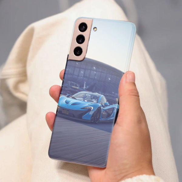 Husa compatibila cu Samsung Galaxy S21 FE model McLaren P1, Silicon, TPU, Viceversa