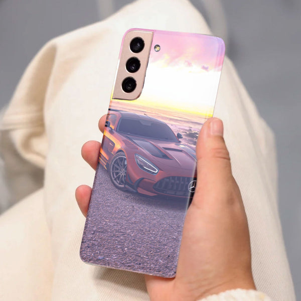 Husa compatibila cu Samsung Galaxy S21 FE model Mercedes, Silicon, TPU, Viceversa