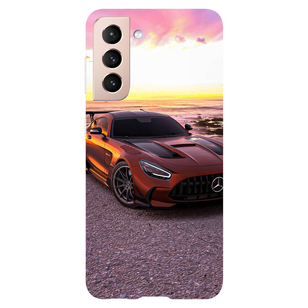 Husa compatibila cu Samsung Galaxy S21 FE model Mercedes, Silicon, TPU, Viceversa