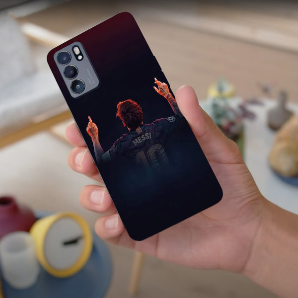 Husa compatibila cu Oppo Reno 5 4G model Messi, Silicon, TPU, Viceversa