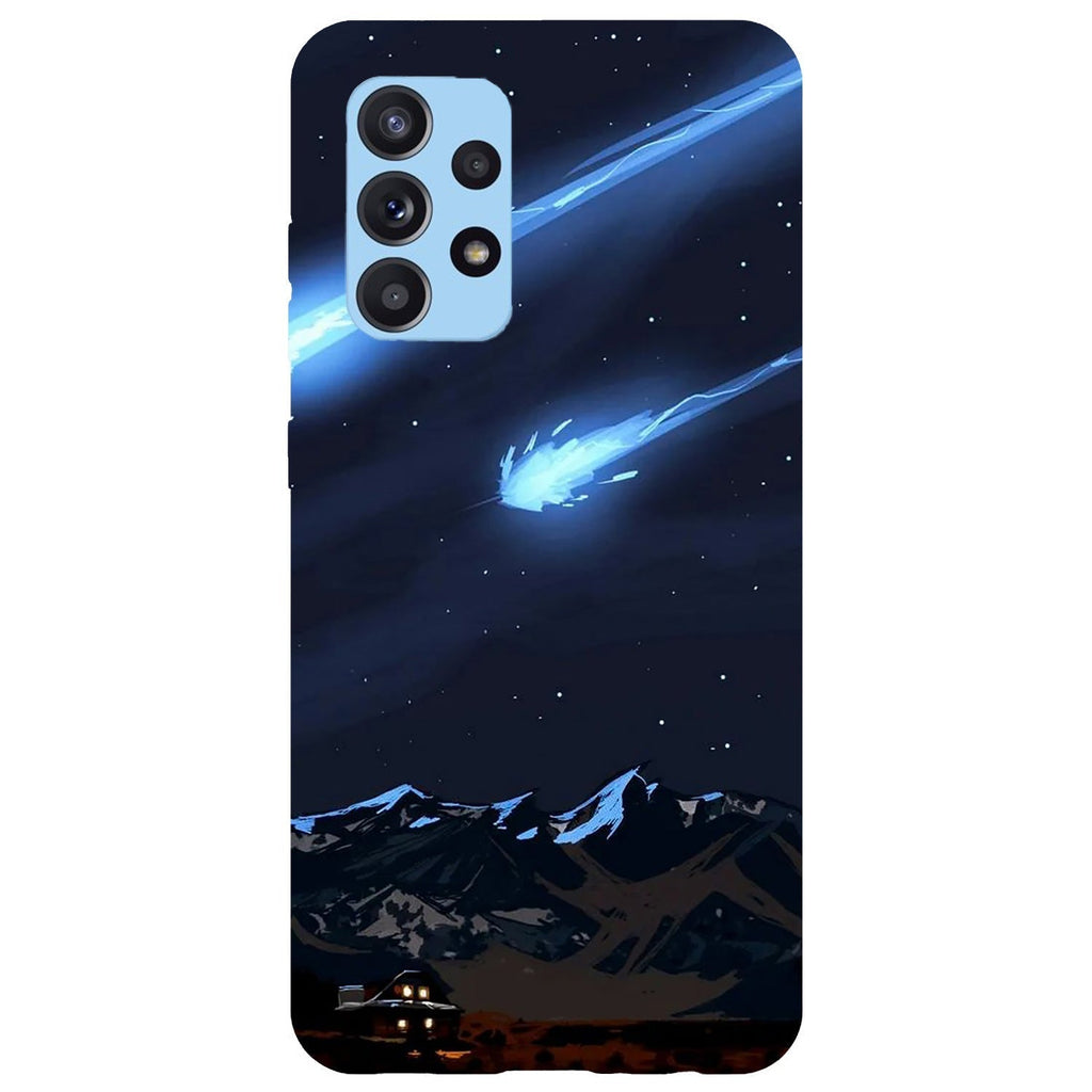 Husa compatibila cu Samsung Galaxy A73 5G model Meteor Shower, Silicon, TPU, Viceversa