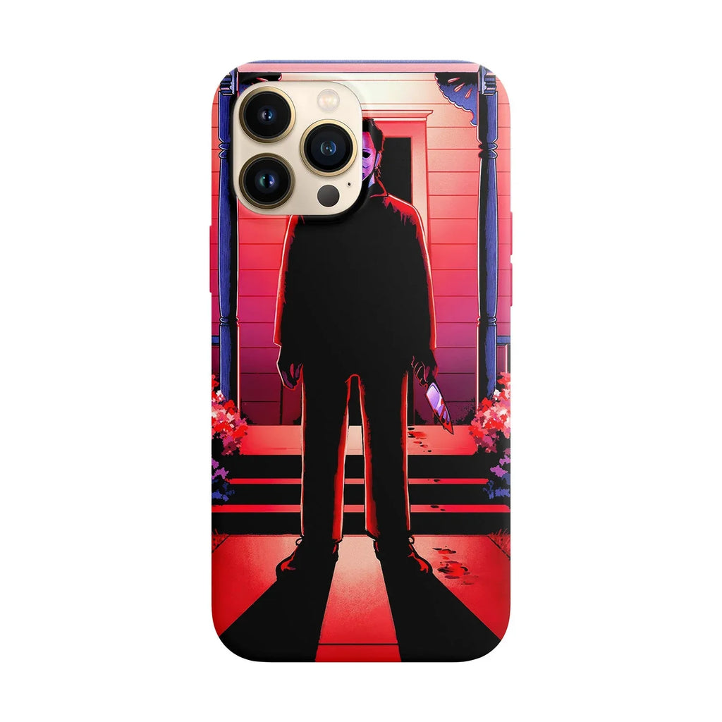 Husa compatibila cu Apple iPhone 12 model Michael Myers, Silicon, TPU, Viceversa - Viceversa
