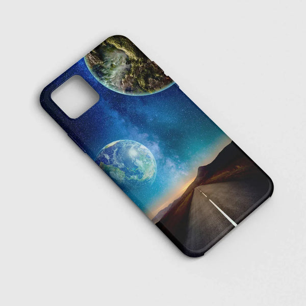 Husa compatibila cu Apple iPhone 12 model Milkway Road, Silicon, TPU, Viceversa - Viceversa