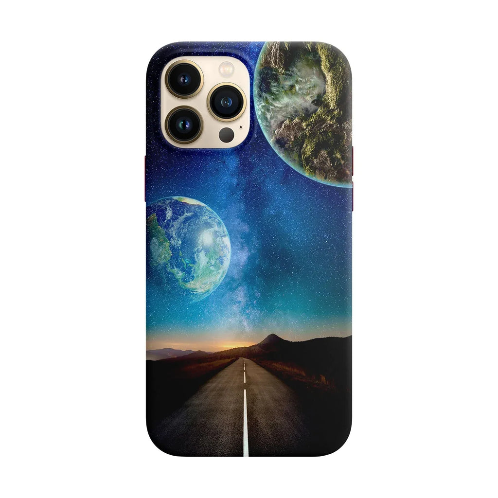 Husa compatibila cu Apple iPhone 11 Pro model Milkway Road, Silicon, TPU, Viceversa - Viceversa