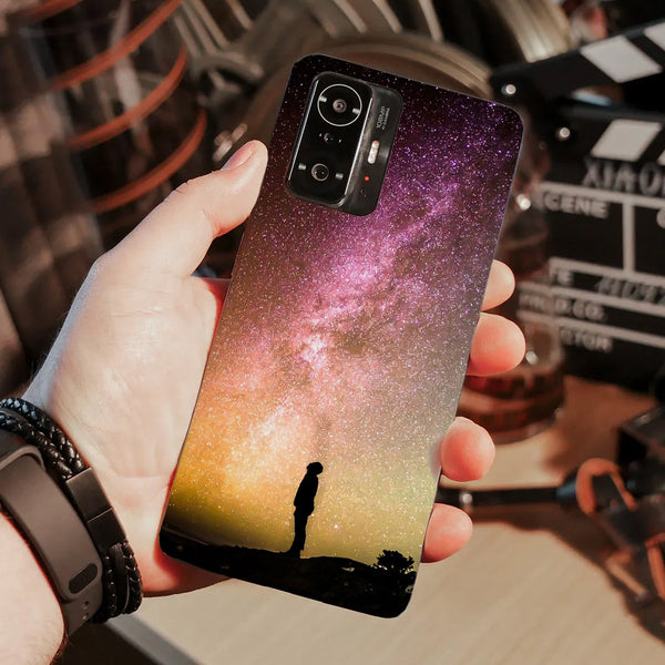 Husa compatibila cu Xiaomi Mi 11 Lite model Milky Way, Silicon, TPU, Viceversa