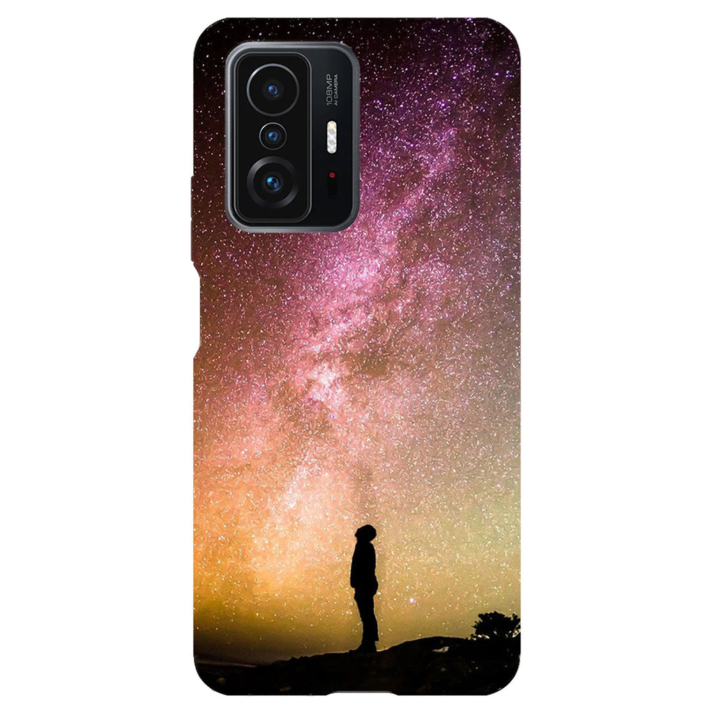 Husa compatibila cu Xiaomi Mi 11 Lite model Milky Way, Silicon, TPU, Viceversa