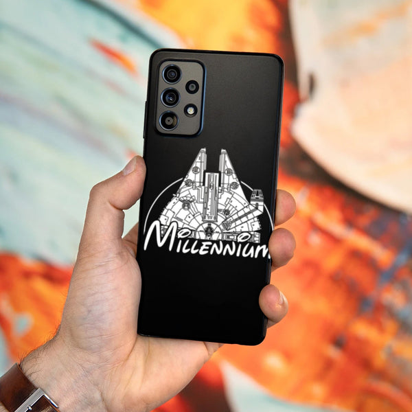 Husa Samsung Galaxy Galaxy A72 model Millennium Falcon, Silicon, TPU, Viceversa