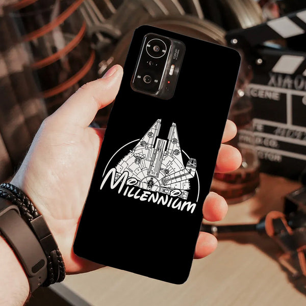 Husa compatibila cu Xiaomi Mi 11 Lite model Millennium Falcon, Silicon, TPU, Viceversa