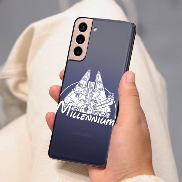 Husa Samsung Galaxy S21 FE model Millennium Falcon, Silicon, TPU, Viceversa