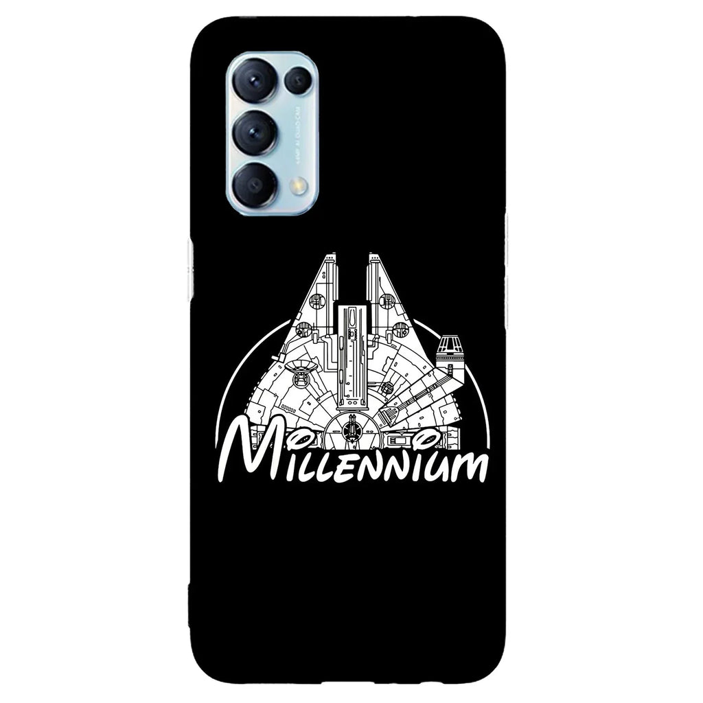 Husa compatibila cu Oppo Reno 4 5G model Millennium Falcon, Silicon, TPU, Viceversa - Viceversa