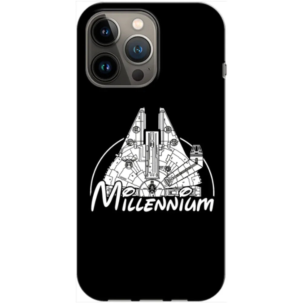 Husa compatibila cu Apple iPhone 14 Pro Max model Millennium Falcon, Silicon, TPU, Viceversa - Viceversa