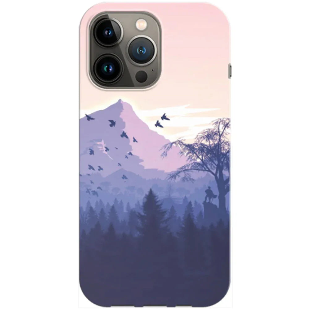 Husa compatibila cu Apple iPhone 14 Plus model Minamal Nature, Silicon, TPU, Viceversa - Viceversa