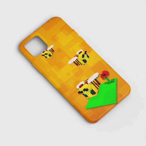 Husa Apple iPhone 13 Pro model Minecraft Bees, Silicon, TPU, Viceversa - Viceversa
